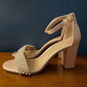 Kelly & Katie Pearl ankle strap heels